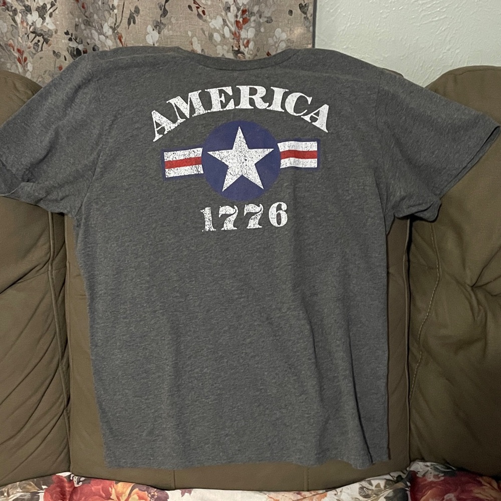 Gray America 1776 T-Shirt